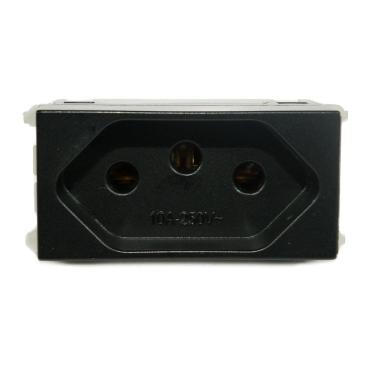 Imagem de Modulo Tomada de Energia 2P+T Refinatto 10A Weg Preto