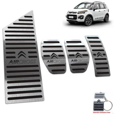 Imagem de Pedaleira Manual + Descanso Aircross 2011 A 2016 Preto