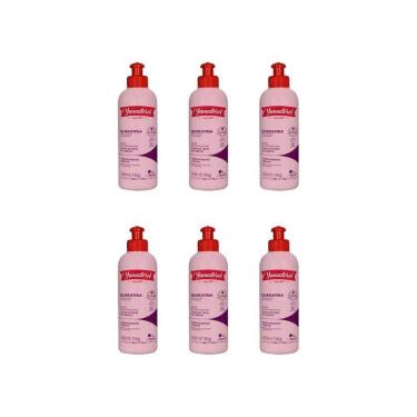 Imagem de Creme Para Pentear Yamasterol 200G Queratina - Kit Com 6Un