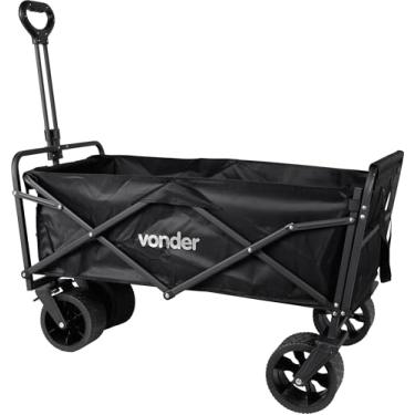 Imagem de Vonder, Carrinho Para Carga, Dobrável, Com Bolsa, 75 kgf, CDV 075.