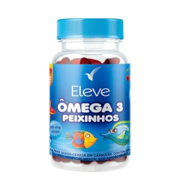 Imagem de Omega 3 Peixinhos Infantil 120 capsulas - Eleve Life