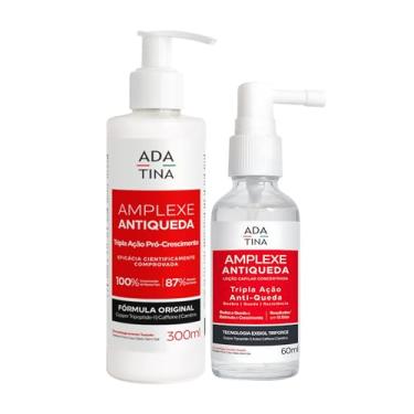 Imagem de Kit Ada Tina Amplexe Tripla Ação Antiqueda Shampoo 300ml + Loção Spray Concentrada 60ml