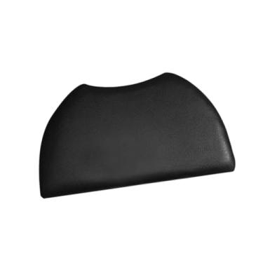 Imagem de predolo Cadeira de cabeceira com encosto removível, macia, à prova d'água, fácil de instalar, esponja para limpar, 42 cm x 23 cm para idosos, Preto