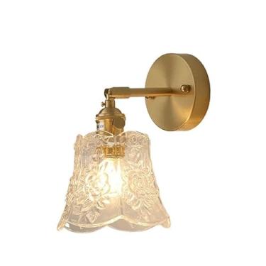 Imagem de Luminária de parede interna moderna de meados do século, corpo de lâmpada de ferro, abajur de metal, arandelas de parede, base E27/26, fonte de luz, luz de parede para cabeceira, quarto, sal