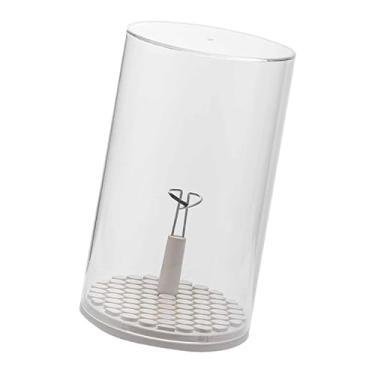 Imagem de Esquirla Caixa de exposição transparente para bonecos de ação, caixa de armazenamento protetora empilhável para de itens colecionáveis ​​para loja de