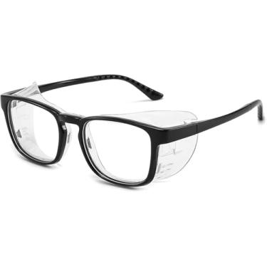 Imagem de Óculos De Alergia Anti-pólen Para Adultos, Armação Full-surround De Silicone Estendida - Óculos Removíveis, Anti-luz Azul, Anti-embaçante, Óculos Anti-uv, Black