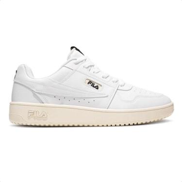 Imagem de Tênis Fila Acd Masculino, Branco, Bege, 39