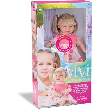 Imagem de Boneca Vivi Conta Histórias 763 - Bambola
