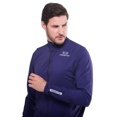 Imagem de Jaqueta Corta Vento de Ciclismo Masculina Márcio May Sport Marinho