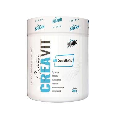 Imagem de Creatina Creavit - 300g Neutro - Shark Pro-Masculino