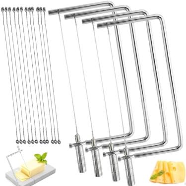 Imagem de Acessórios para tábua de cortador de queijo, faca de cozinha, bloco de mármore, fatiador de queijo, componentes de aço inoxidável, faça você mesmo para fazer tábuas de corte de queijo para presentear