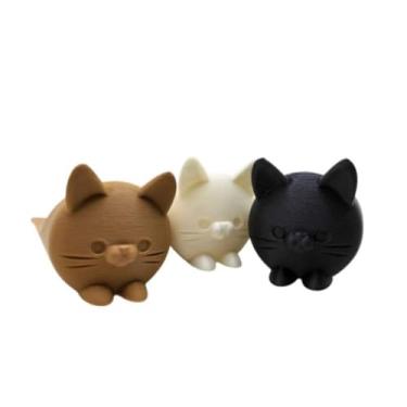 Imagem de Trava porta Batente de Porta em Formato de Gato Peso(KIT COM 3)