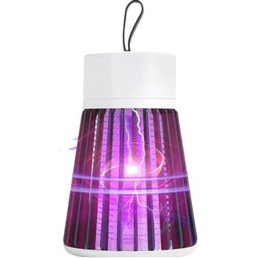 Imagem de Luminaria Armadilha UV para Mosquitos, Luz LED Ultravioleta, Mata Insetos Elétrico, Alimentação USB, Lâmpada de Choque