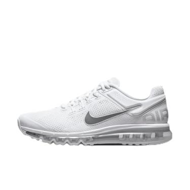 Imagem de Nike Tênis masculino Nike Air Max 2013, Branco, metálico, prata, preto, 44