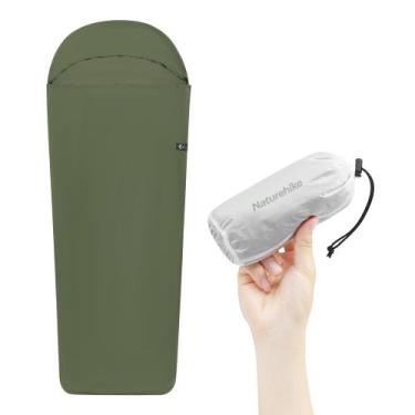 Imagem de Saco de dormir Liner Naturehike Ultralight Lavável 128g Verde