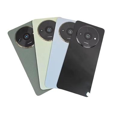 Imagem de Capa de bateria para Xiaomi Redmi A3 para Redmi A3x Porta traseira de substituição com lente de câmera (verde floresta)