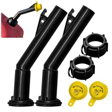 Imagem de 2 – Os bicos de lata de combustível da Mr. Yellow Cap, anéis e tampas, substituem o estilo antigo Blitz 900302 900092 900094 – leia cuidadosamente a descrição antes de fazer o pedido! Obrigado