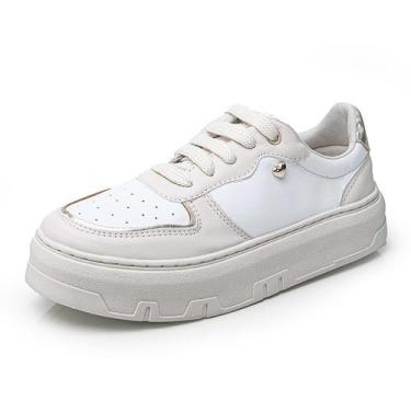 Imagem de Tênis Feminino Casual P.U TB02 DIfranca - 2694 - Branco - Zarato, 34