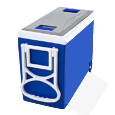 Imagem de Caixa Térmica de 32 Litros Cooler e Alça e rodinhas