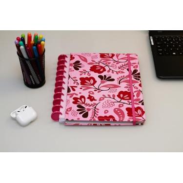 Imagem de Confetti Caderno Smart Universitário Costurado 80 Fls Flores