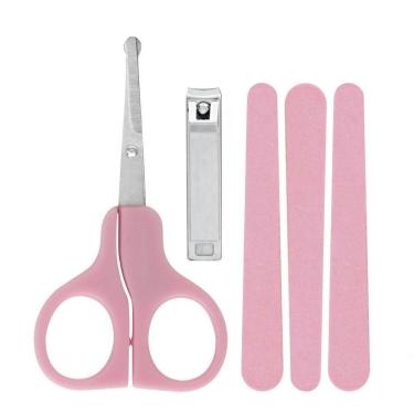 Imagem de Kit Cuidados Bebê Mundial Rosa 5 Peças