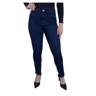 Imagem de Calça Feminina Ouzzare Jeans Skinny Azul Marinho - ZZ806-Feminino