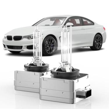Imagem de OUHAIMOTOR Adequado para lâmpadas de xenon BMW 428i 435i/2017-2019 430i 440i XDrive D1S HID 2014-2016, 350% de brilho, lâmpada de feixe alto e baixo, 6000K branco brilhante frio, plug-n-play, de 2