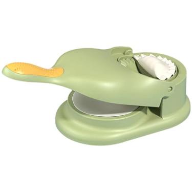 Imagem de Chewtoyo Máquina de fazer bolinhos 2 em 1 – Fácil de fazer bolinhos de massa e moldes de bolinhos, ferramenta manual de fabricação de bolinhos para refeições caseiras perfeitas