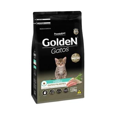 Imagem de Ração Golden para Gatos Filhotes Sabor Frango 1kg