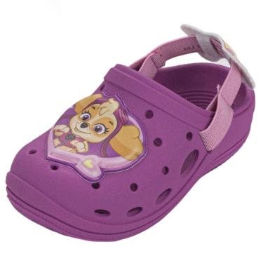 Imagem de Sandalia Babuche Infantil Menina Skye Patrulha Canina Pump