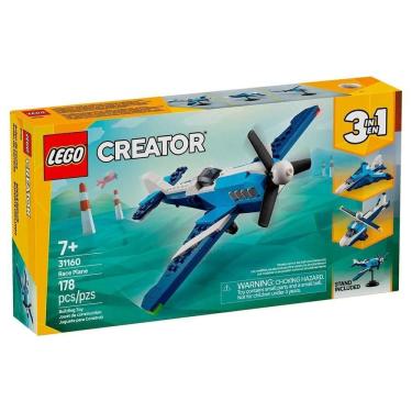 Imagem de Lego Creator Aeronave Avião De Corrida 3 Em 1 - 178 Peças 31160