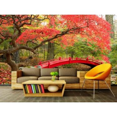 Imagem de Papel de Parede Paisagens Floresta 54 - 1,00 X 1,00 - Voce Decorando