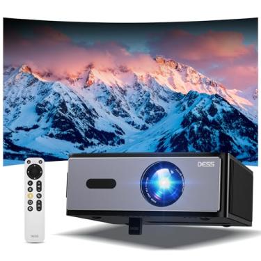 Imagem de Dess projetor, projetor de vídeo com wifi e bluetooth, C4 Pro Atv1