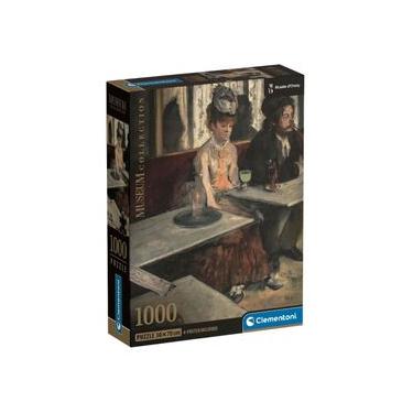 Imagem de Puzzle 1000 Peças Café - Degas - Clementoni 39974