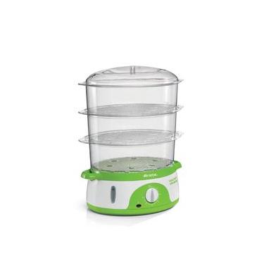 Imagem de PANELA À VAPOR ARIETE ELÉTRICA 911 HEATTHY STEAM 9L 800W 127V 00C091109ARBR Verde / 110