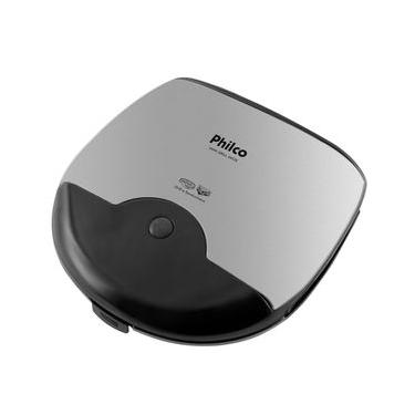 Imagem de Mini Grill e Sanduicheira Philco Inox Preto 750W