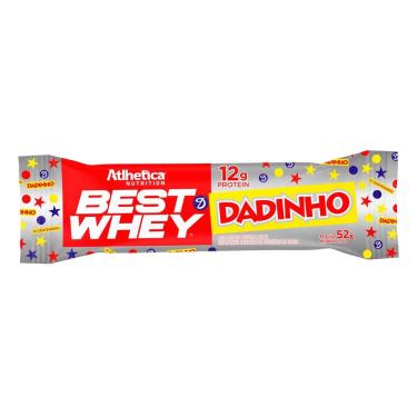 Imagem de Barra de Proteína Best Whey Dadinho Atlhetica Nutrition com 12g de Proteínas 52g