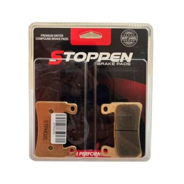 Imagem de Stoppen Pastilha de Freio Sinterizada para Dianteira Harley Davidson Fat Boy, Heritage Classic, Softail, Breakout, Street Bob, Fat Bob, Low Rider e Sport Glide