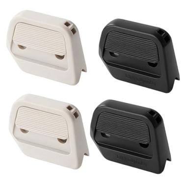 Imagem de Mini cortador de papel de cerâmica, cortador magnético com lâminas de cerâmica de segurança, pacote com 4 para papelão e embalagens de alimentos, seguro para crianças a partir de 14 anos e uso no