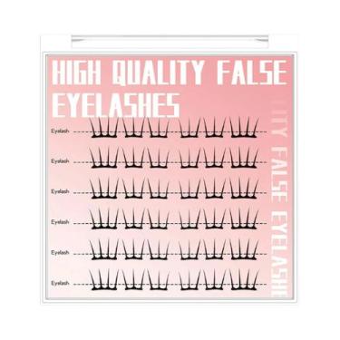 Imagem de Cílios Postiços Naturais Em Grupos De 7-13mm Para Cosplay, Compras, En