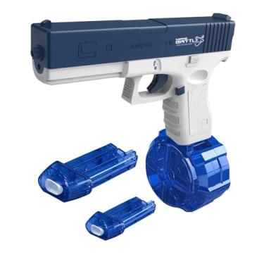 Imagem de WaterShot™ Pistola de Água Potente Infantil Recarregável – Brinquedo aquático Jato Longo 10m para Diversão Sem Fim| Pistola Nerf