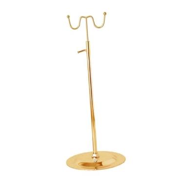 Imagem de predolo Expositor de Bolsas, Suporte de Mesa para Pendurar em Casa, Balcão e Exposições, Gancho Duplo de 150 Mm