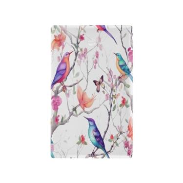 Imagem de Wassud Placa de cobertura de interruptor de luz florescendo, 1 capa de tomada em branco placa de parede decorativa decoração de casa sala de estar quarto