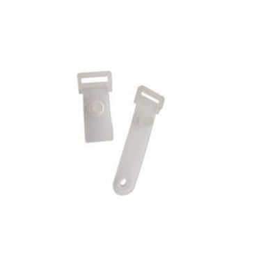 Imagem de Prendedor Plást. Alça Leitosa 20mm - R2 Imports, 100 Peças