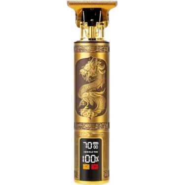 Imagem de Máquina de Cortar Cabelo Profissional com Visor Digital | Aparador de Barba e Bigode Sem Fio | Lâminas de Aço Inox, 180 Minutos de Uso | Motor Potente, Silencioso e Ergonômico | 3 Pentes e Kit Limpeza