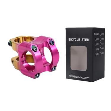 Imagem de Mesa de guidão ajustável para bicicleta de estrada e mountain bike, com ajuste de altura, 31,8 mm e 35 mm.(Style J)