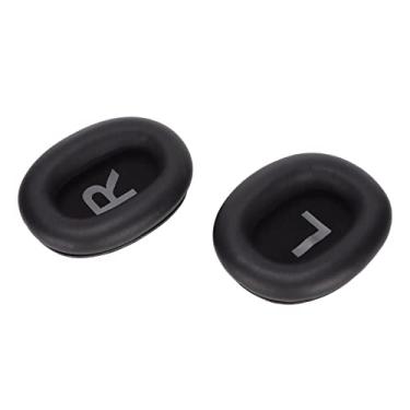 Imagem de Akozon Almofadas de Substituição para Fones de Ouvido Mpow H12 – Almofadas de Couro de Proteína Macia para Maior Conforto e Isolamento de Som