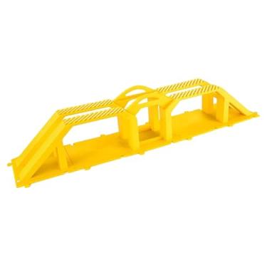 Imagem de MERIGLARE Ponte de obstáculos para crawlers RC em escala 1/18 e 1/24, fácil de usar, acessórios para montagem, rampas de simulação de inclinação acentuada.