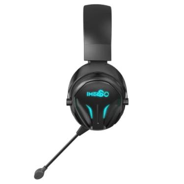 Imagem de Headset Gamer IMS-892 com Cancelamento Ativo de Ruído ANC, Bluetooth, Preto