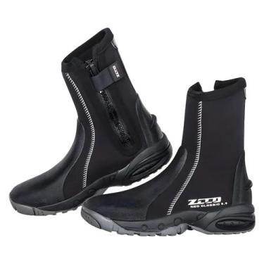 Imagem de Botas de Mergulho Masculinas de 5mm com Neoprene e Zíper Lateral, 10(4